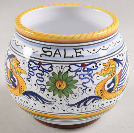 Raffaellesco (Scalloped) Salt Box No Lid