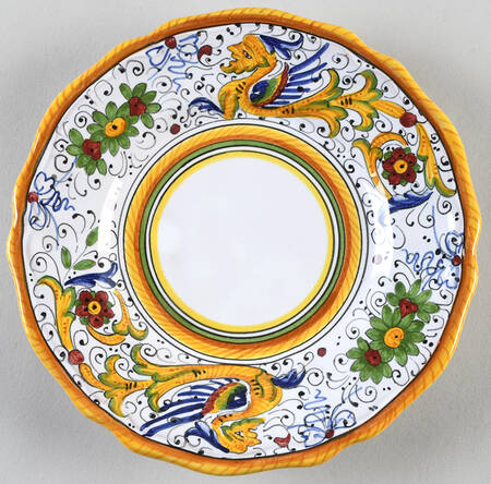 Raffaellesco (Scalloped) Bread & Butter Plate