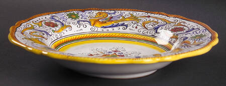 Raffaellesco (Scalloped) Large Rim Soup Bowl