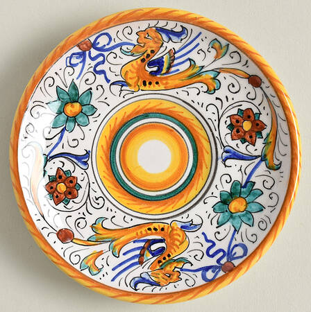 Raffaellesco (Scalloped) Saucer for Demitasse Cup