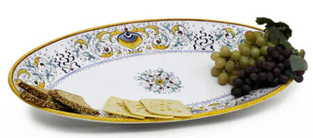 Raffaellesco (Scalloped) 26" Oval Serving Platter