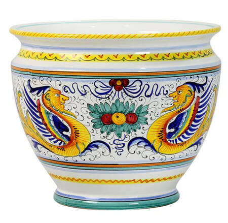 Raffaellesco (Scalloped) Medium Cachepot