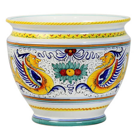 Raffaellesco (Scalloped) Large Cachepot