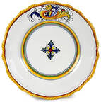 Raffaellesco (Scalloped) Dinner Plate
