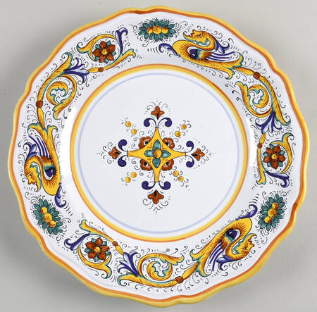Raffaellesco (Scalloped) Dinner Plate