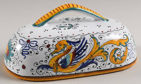 Raffaellesco (Scalloped) Lid for 1/4 Lb Butter
