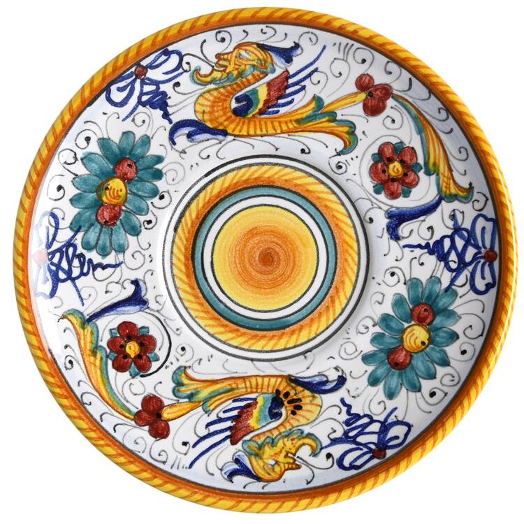 Raffaellesco (Scalloped) Saucer for Flat Cup