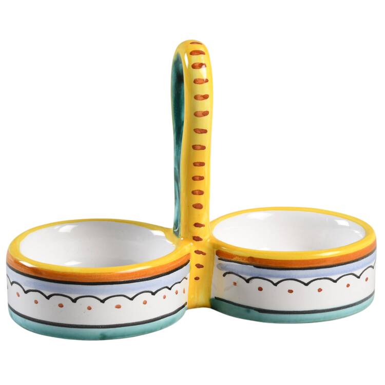 Raffaellesco (Scalloped) Tray for Salt/Pepper Set