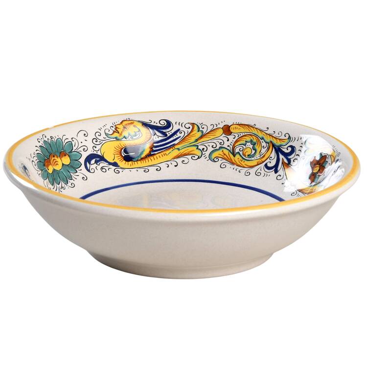 Raffaellesco (Scalloped) 8" Round Vegetable Bowl