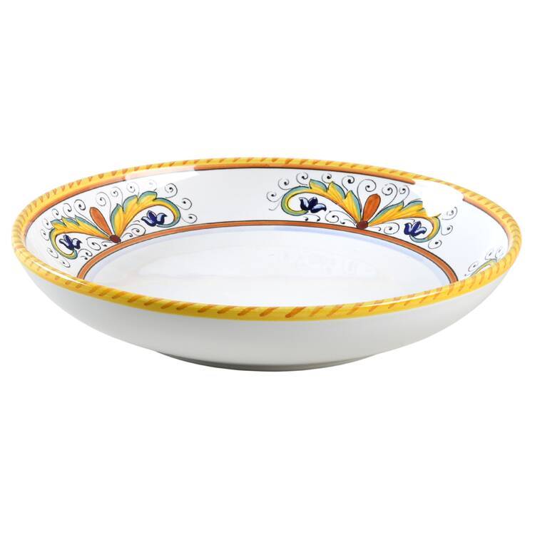 Raffaellesco (Scalloped) 10" Soup/Pasta Bowl