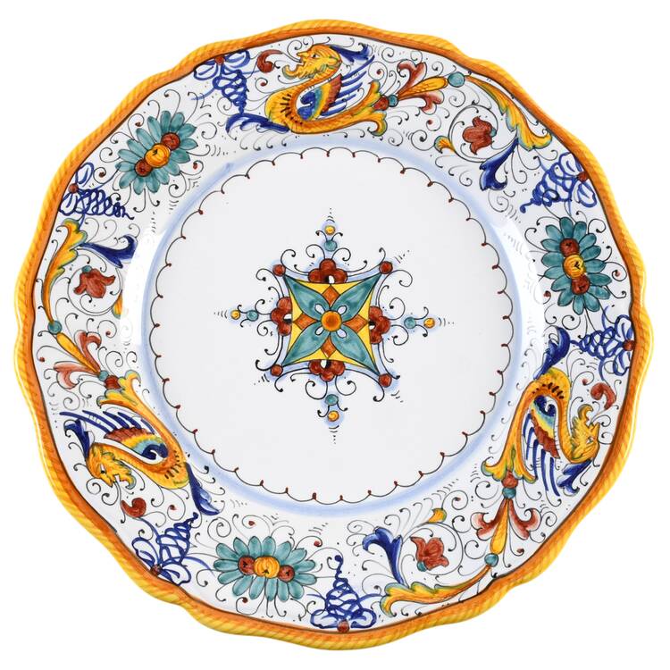Raffaellesco (Scalloped) Dinner Plate
