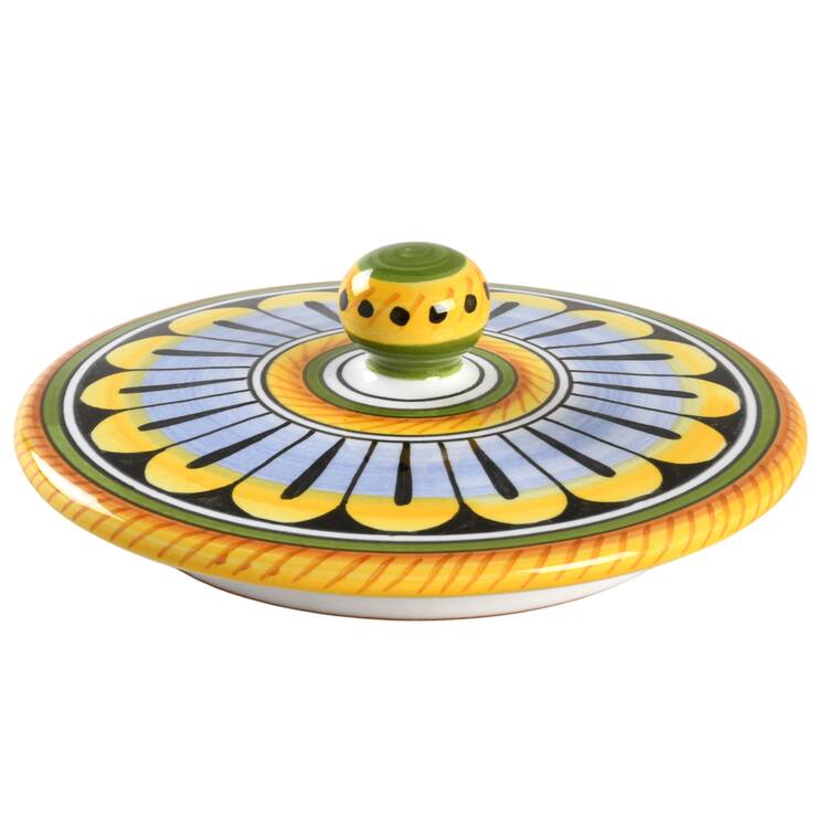 Raffaellesco (Scalloped) Lid for Medium Canister