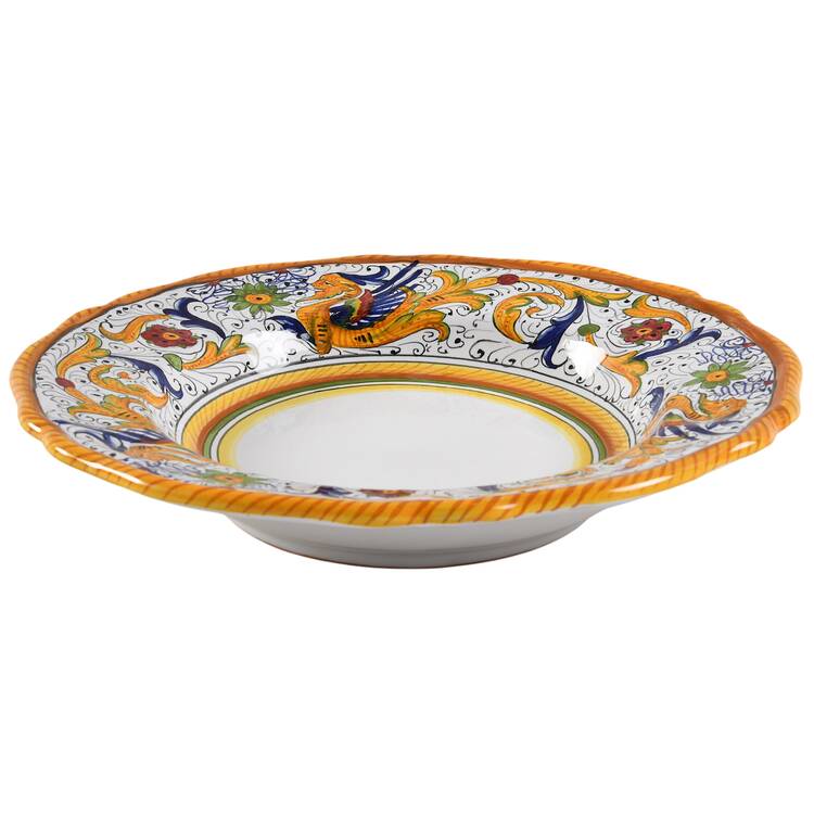 Raffaellesco (Scalloped) Large Rim Soup Bowl