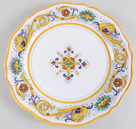 Raffaellesco (Scalloped) 14" Chop Plate (Round Platter)