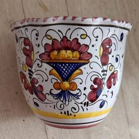 Red Rooster 5" Cachepot