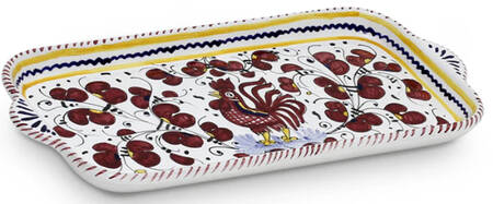 Red Rooster 14" Rectangular Tray