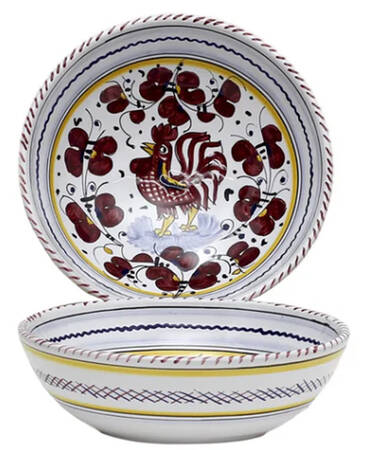 Red Rooster 8" Soup/Pasta Bowl