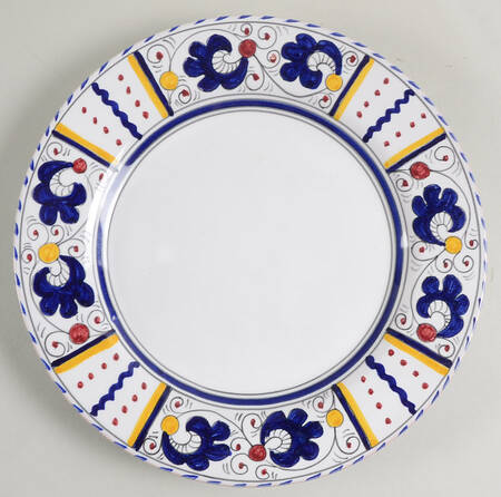 Blue Rooster Salad Plate