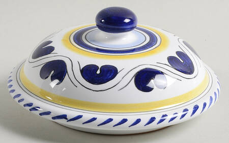 Blue Rooster Lid for Spaghetti Jar