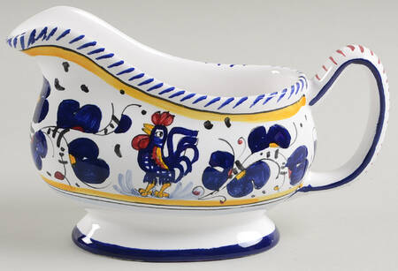 Blue Rooster Sauce Boat
