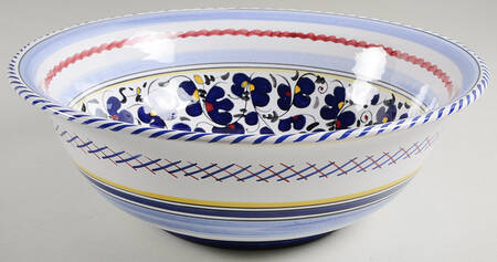Blue Rooster 13" Pasta Serving Bowl