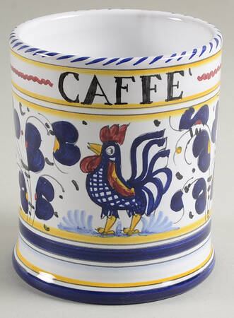 Blue Rooster Coffee Canister No Lid