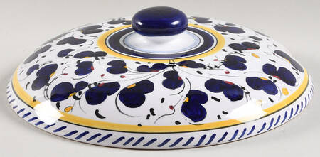 Blue Rooster Lid for Tureen