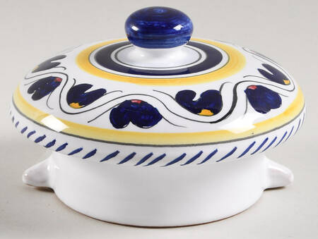 Blue Rooster Lid for Teapot