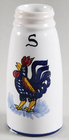Blue Rooster Salt Shaker No Metal Lid
