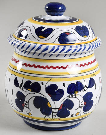 Blue Rooster Salt Box & Lid
