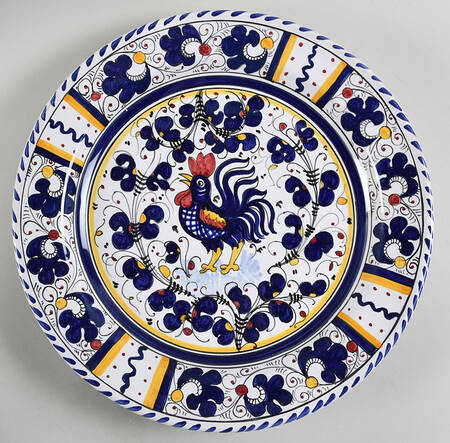 Blue Rooster 12" Chop Plate (Round Platter)