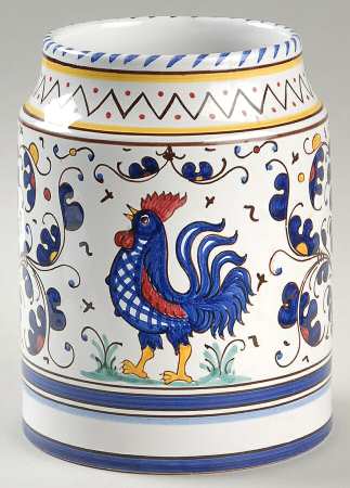 Blue Rooster Large Canister No Lid