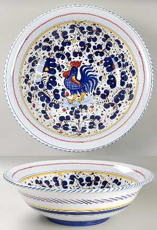 Blue Rooster 14" Pasta Serving Bowl