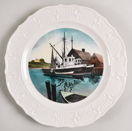 New England Dinner Plate