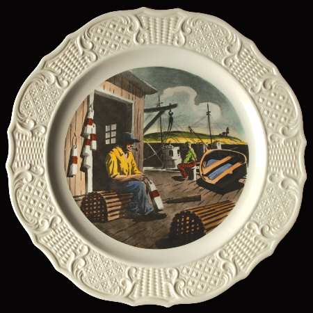 New England Dinner Plate