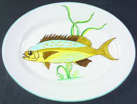 Fish (Tropical) by Deruta (Italy)