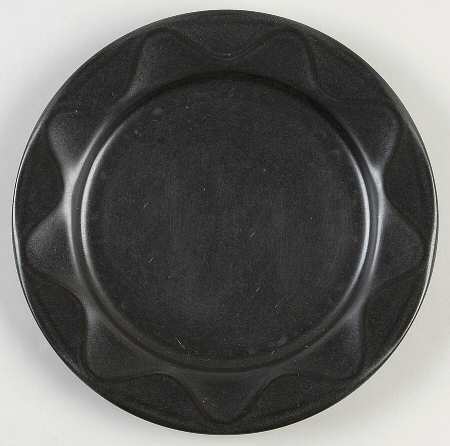 Origami Onyx Bread & Butter Plate