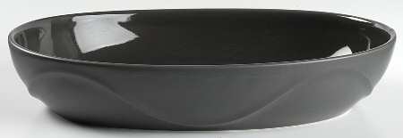 Origami Slate 12'' Oval Baker