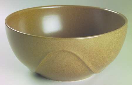 Origami Sandstone 8" Round Vegetable Bowl