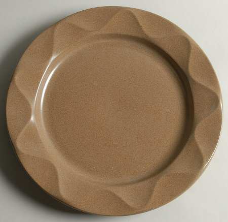 Origami Sandstone 13" Chop Plate (Round Platter)