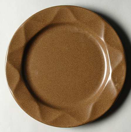 Origami Sandstone Salad Plate
