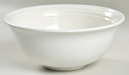 Centry White 8" Round Vegetable Bowl