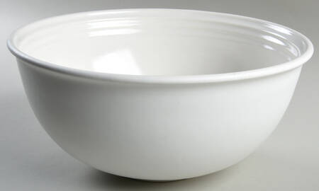 Centry White 10" Round Vegetable Bowl