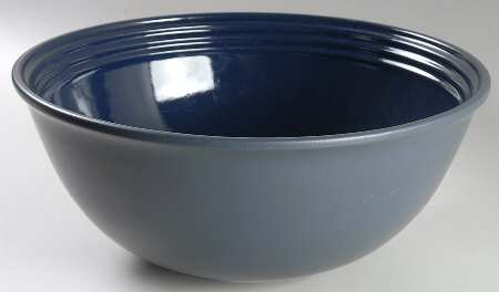 Centry Midnight Blue 13" Large Salad Serving Bowl