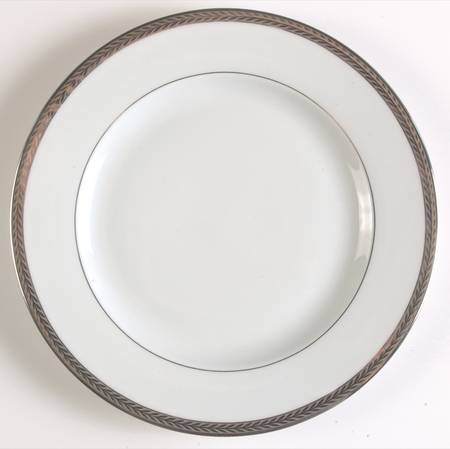 Laurel Platinum Salad Plate