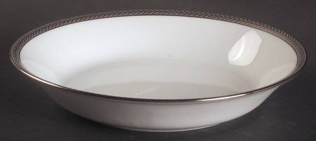 Laurel Platinum Soup/Cereal Bowl