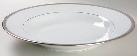 Laurel Platinum 10" Individual Pasta Bowl