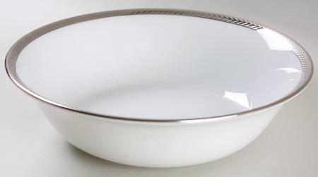 Laurel Platinum Individual Salad Bowl