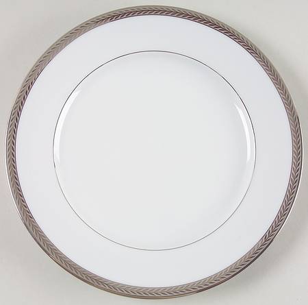Laurel Platinum Dessert/Pie Plate