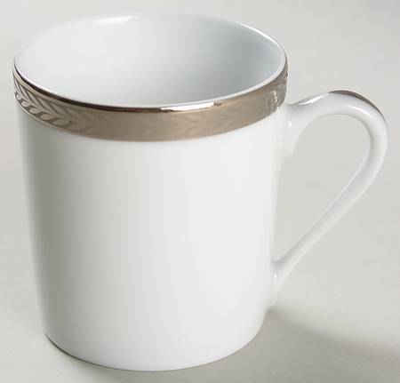 Laurel Platinum Flat Demitasse Cup
